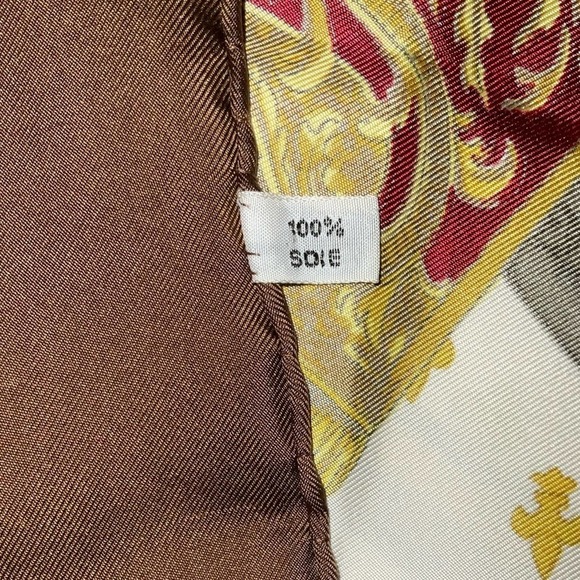 Hermès Vintage “Selles A Housse” 100% Silk Scarf 90cm Square - Picture 4 of 11